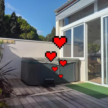 Ferienhaus O'sun Avec Jacuzzi Privatif Frontignan